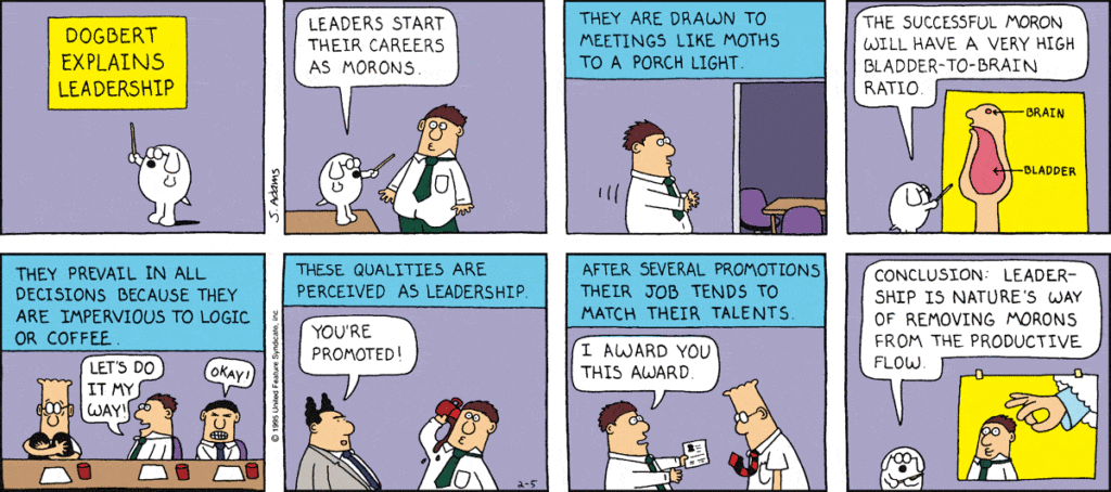 The Dilbert Principle