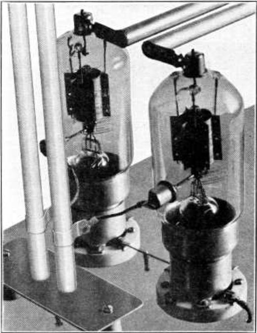 Parallel rod push-pull 120MHz oscillator