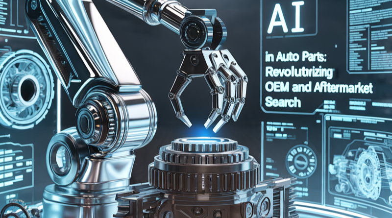 AI in Auto Parts Search using machine learning and imaging.