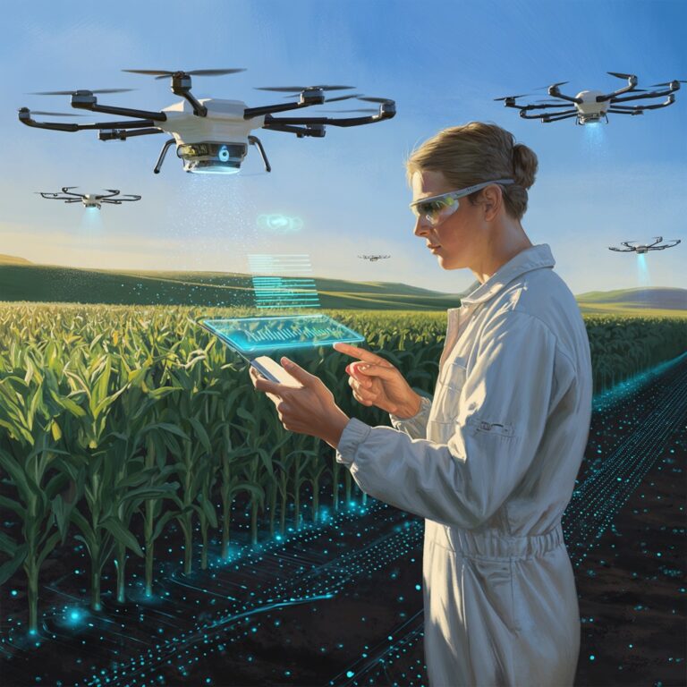 Smart Agri - Farming with Drone tech - AI tech - IoT Tech - Part 1