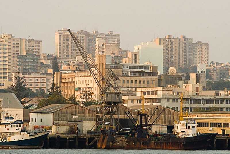 Another constant port o' call for Unicorn Shipping Lines was Harbour of Maputo, Mozambique