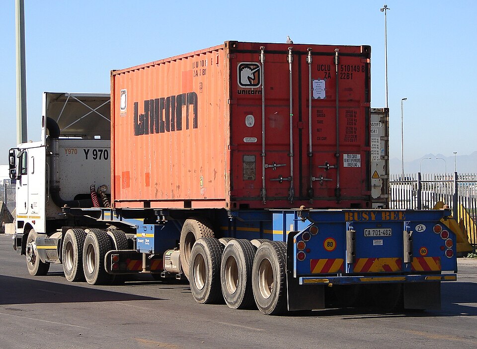 Unicorn Lines Container - Table Bay Harbour, Cape Town, South Africa