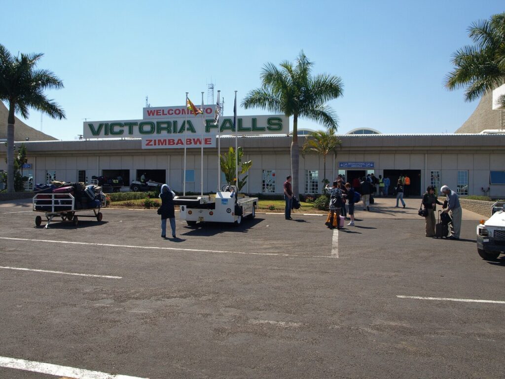 Arrivals of Victoria Falls Airport