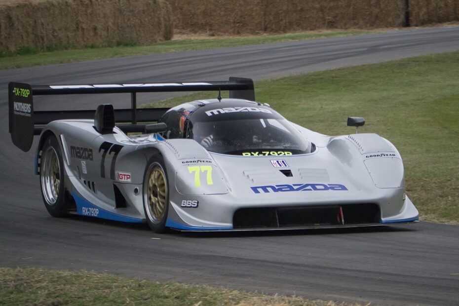 Rotary Engines - 1992 Mazda RX-792P chassis built by Crawford Composites based in Denver, North Carolina