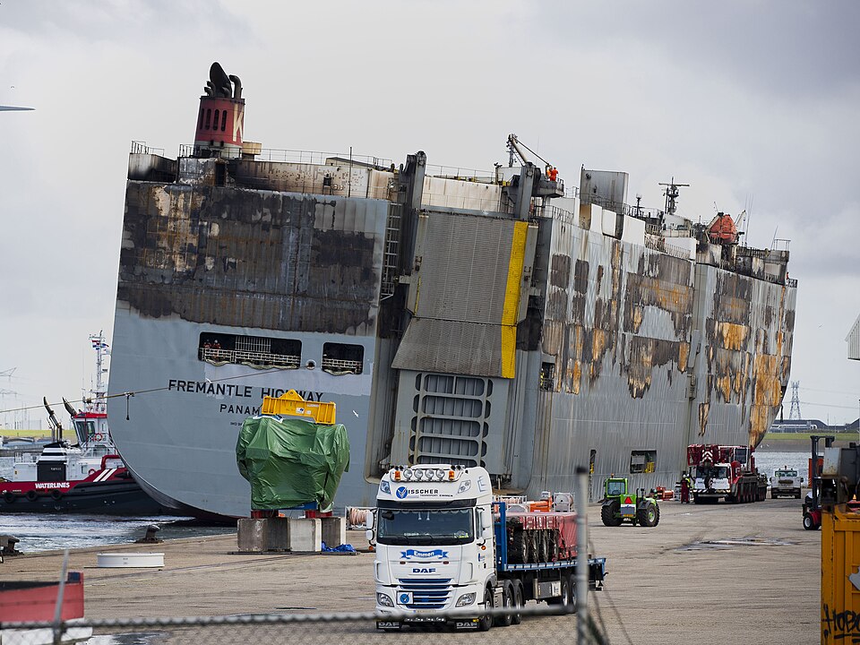 Fremantle Highway in Eemshaven